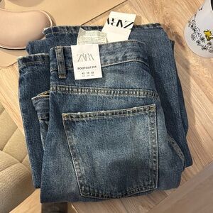 Zara Blue Bootcut Jeans